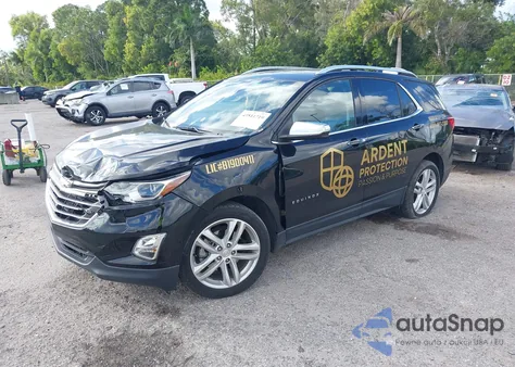 2020 Chevrolet Equinox Fwd Premier 2.0L Turbo из США, поврежденный, VIN 2GNAXPEX2L6119749